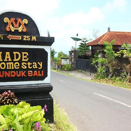 Made Homestay Munduk Eksteriør billede